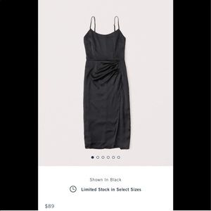 NWT A&F satin dress